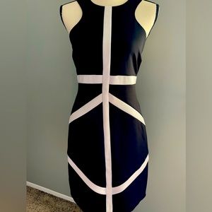 Black and White After 5 Cocktail Party Dress